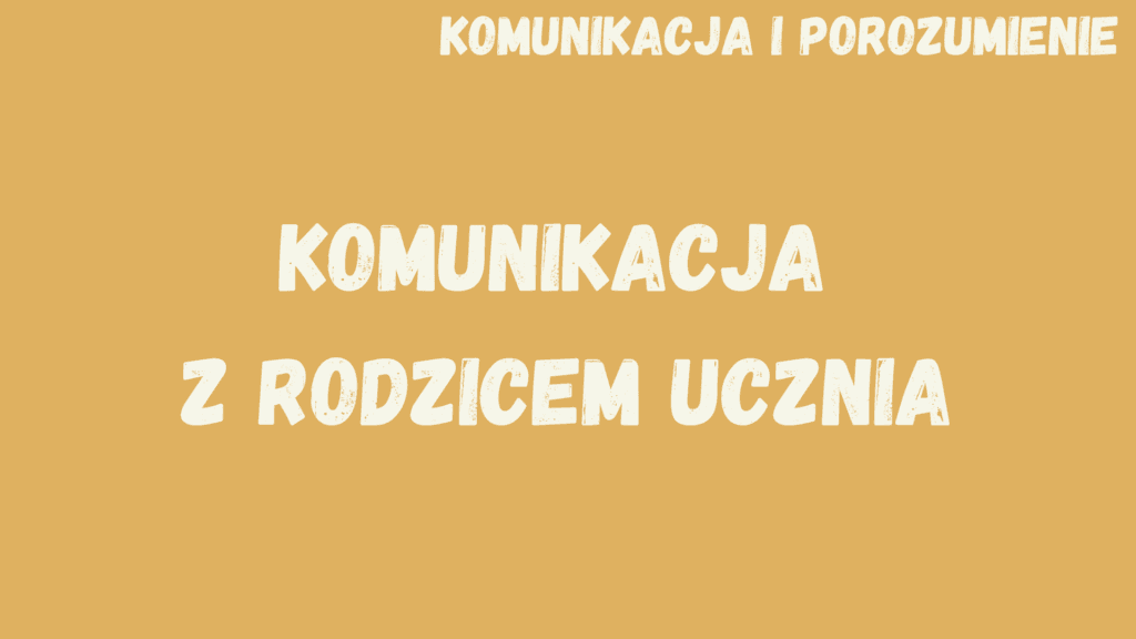 Obrazek reprezentujący mikroszkolenie pt.: "Komunikacja z rodzicem ucznia".