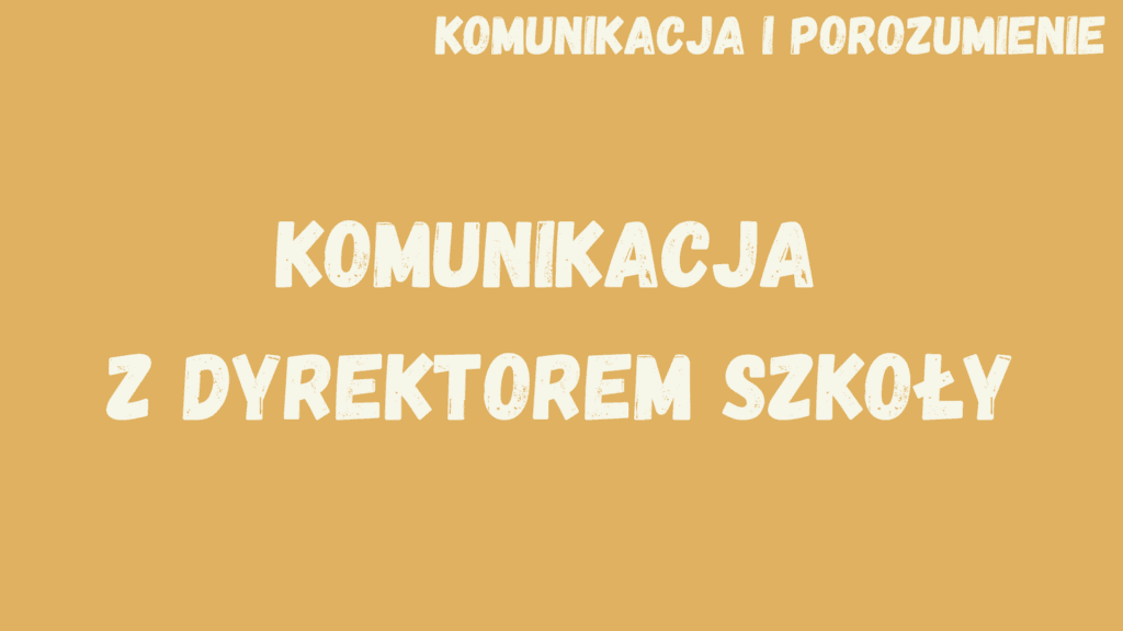 Obrazek reprezentujący mikroszkolenie pt.: "Komunikacja z dyrektorem szkoły".