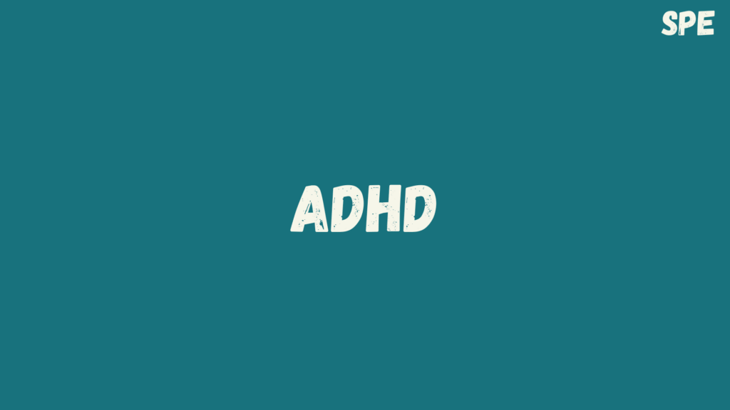 Kafelek, po kliknięciu na który zostaniesz przekierowany na stronę z kursem "ADHD", będącym częścią kursu "Specjalne potrzeby edukacyjne"