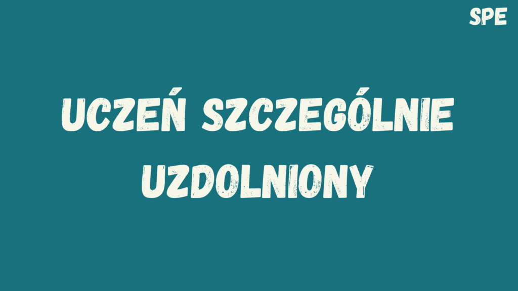 Kafelek, po kliknięciu na który zostaniesz przekierowany na stronę z kursem "Uczeń szczególnie uzdolniony", będącym częścią kursu "Specjalne potrzeby edukacyjne"